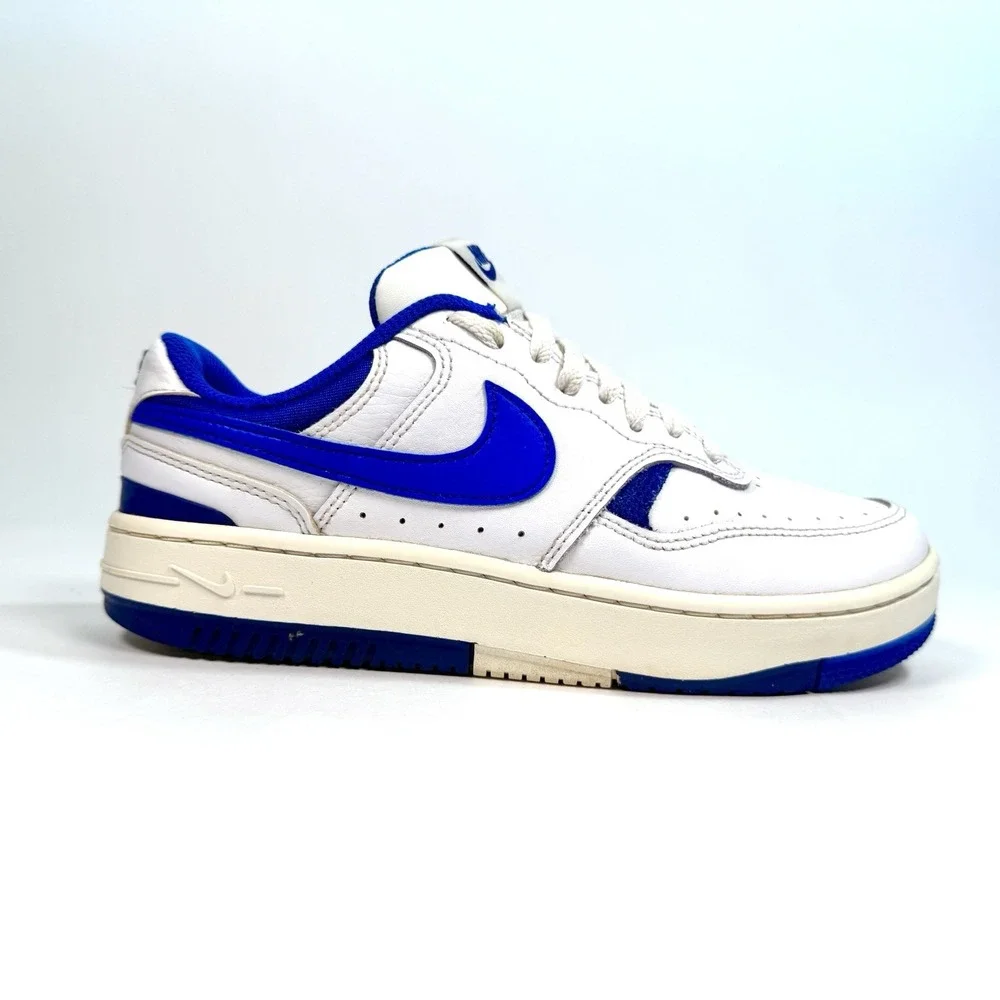Nike Court Vision Low Next Nature GS White Blue DX9176-101 Size 6.5 Shoes